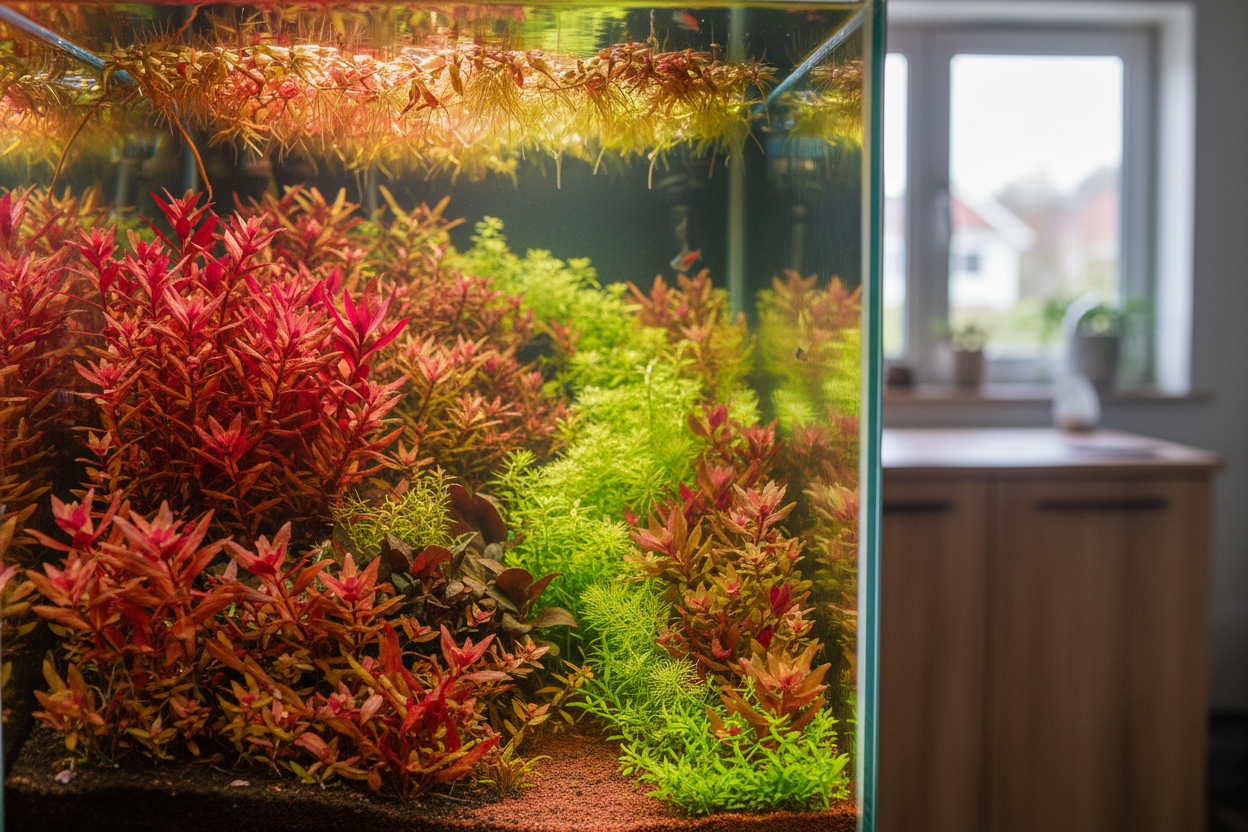 Dutch Style Aquascaping: De Kunst van Kleur en Contrast