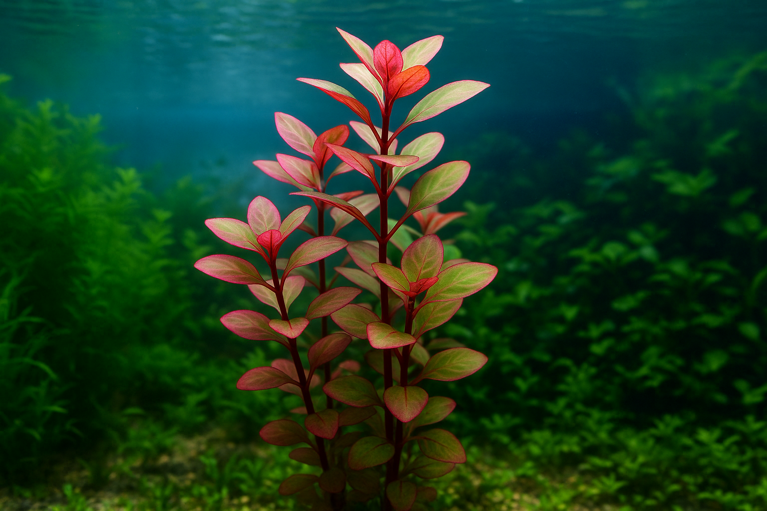 🍂Ludwigia Aquariumplant: Kleurrijke Blikvanger in je Aquarium🍂