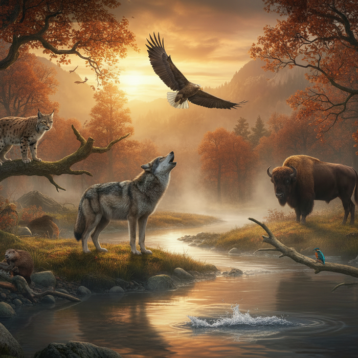🌍 Wildlife Explorer: 10 bijzondere wilde dieren van Europa