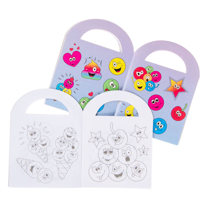 Kleurboekje met Stickers Lachgezicht