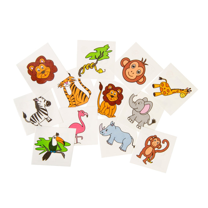 Tattoos Wild Animals 12pcs