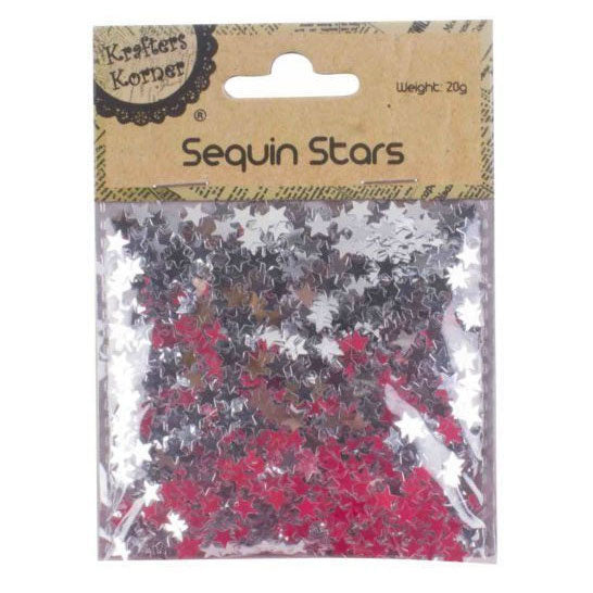 Glittersterren Metallic 20gram