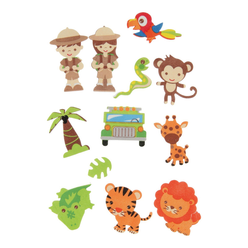 Foam stickers - Jungle