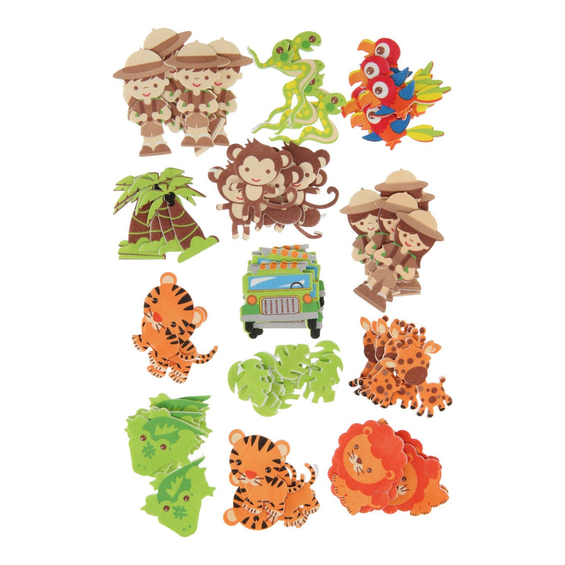 Foam stickers - Jungle