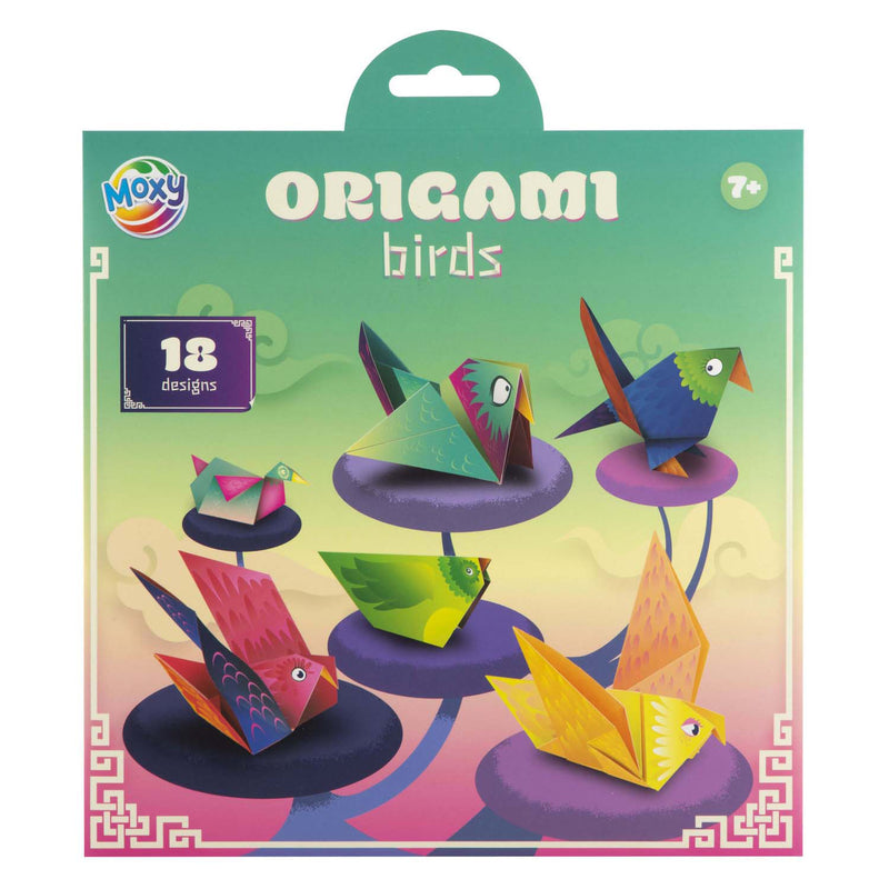 Origami 19,5 x 19,5cm - 12 Vellen en 18 Designs