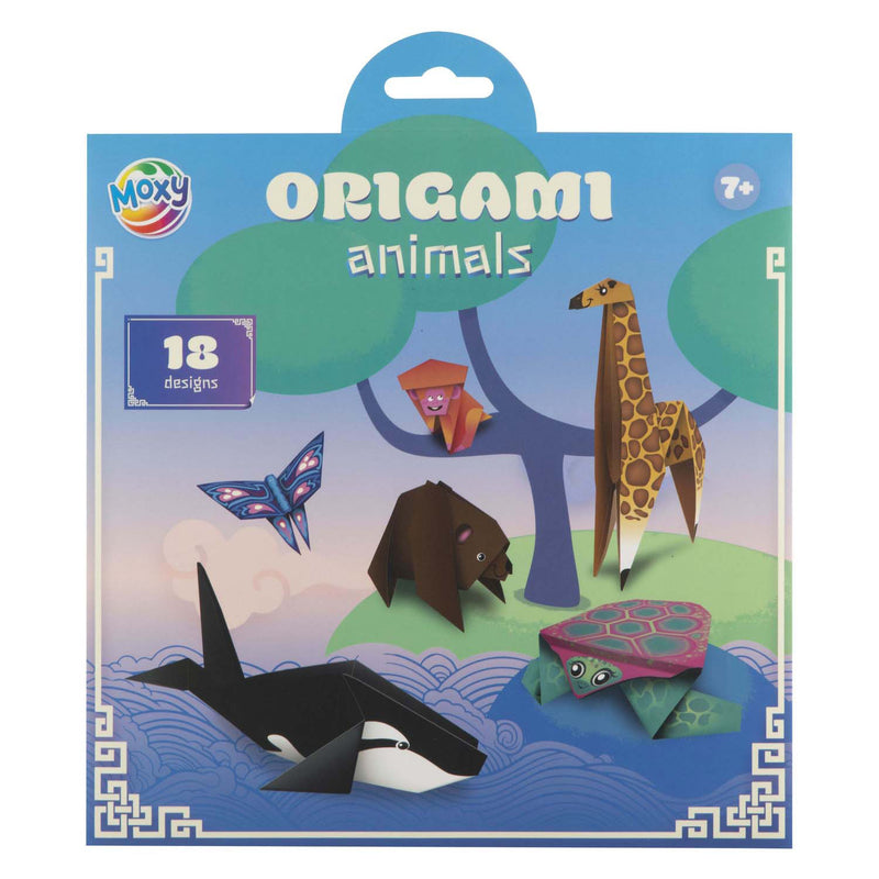 Origami 19,5 x 19,5cm - 12 Vellen en 18 Designs