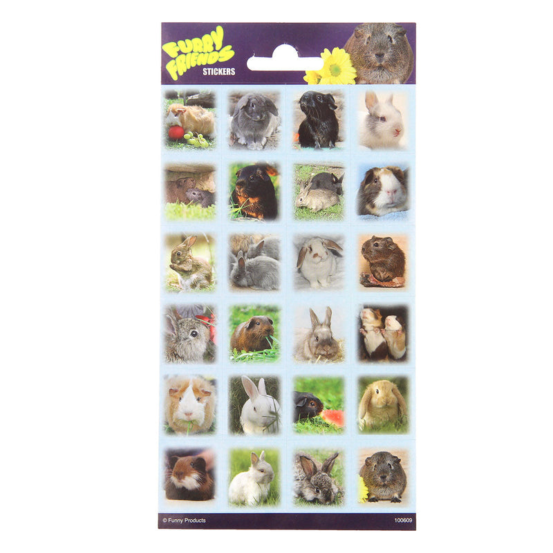 Fluffy Friends Sticker Sheet