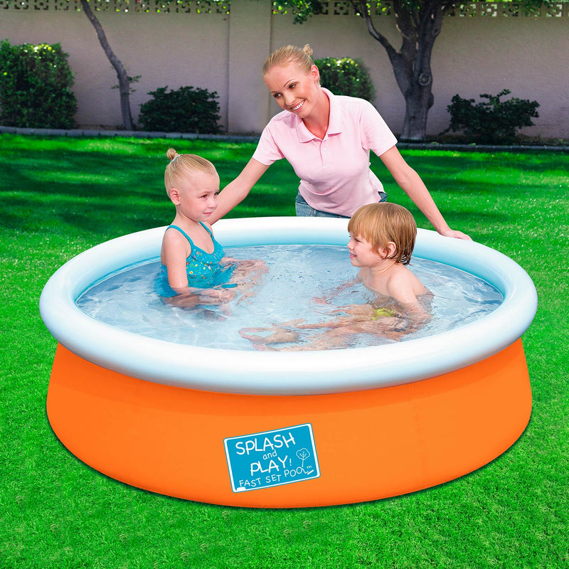 Bestway Zwembad met Opblaasrand, 152cm