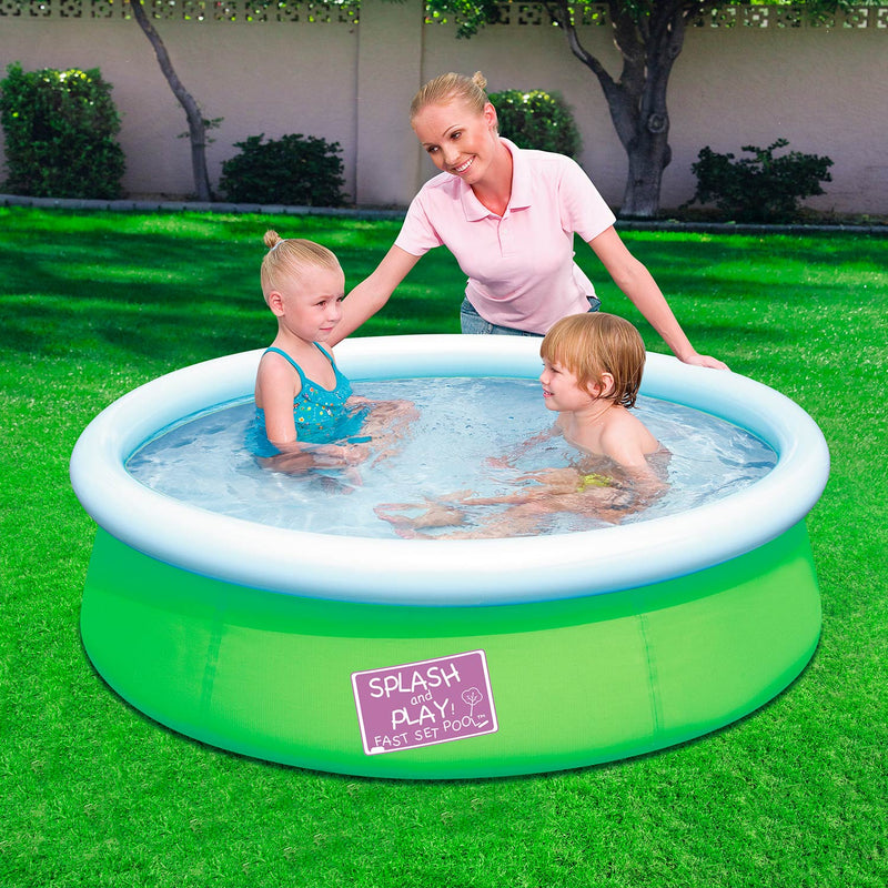 Bestway Zwembad met Opblaasrand, 152cm