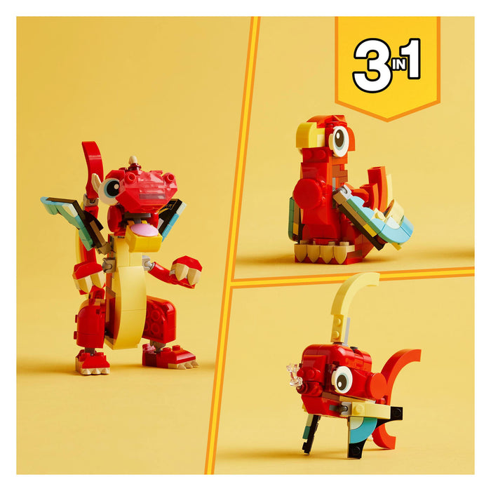 LEGO Creator 31145 Rode Draak
