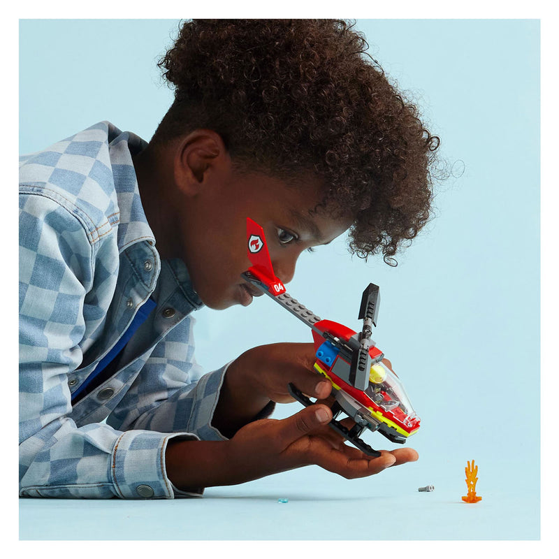 LEGO City 60411 Brandweerhelikopter