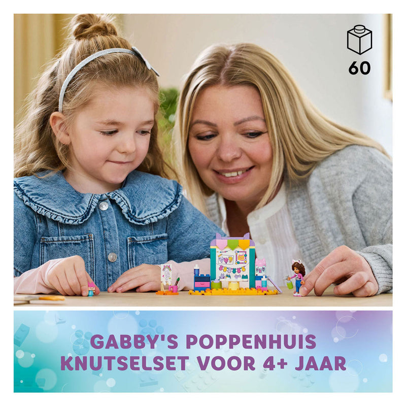 LEGO Gabby's Poppenhuis 10795 Knutselen met Babykitty