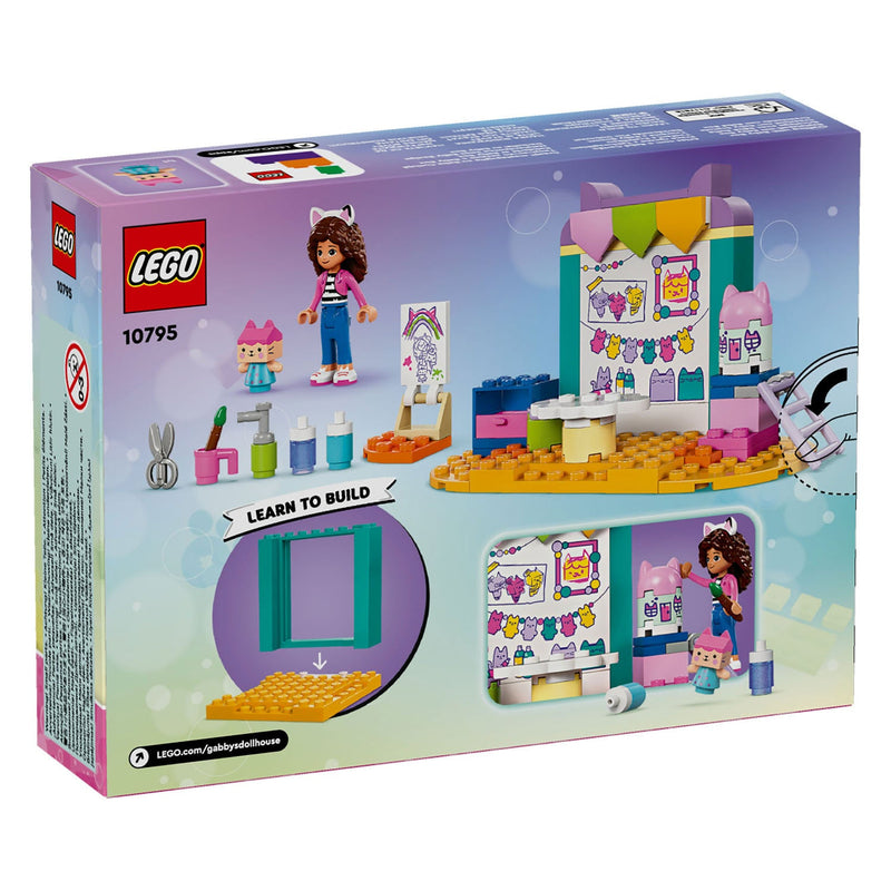 LEGO Gabby's Poppenhuis 10795 Knutselen met Babykitty