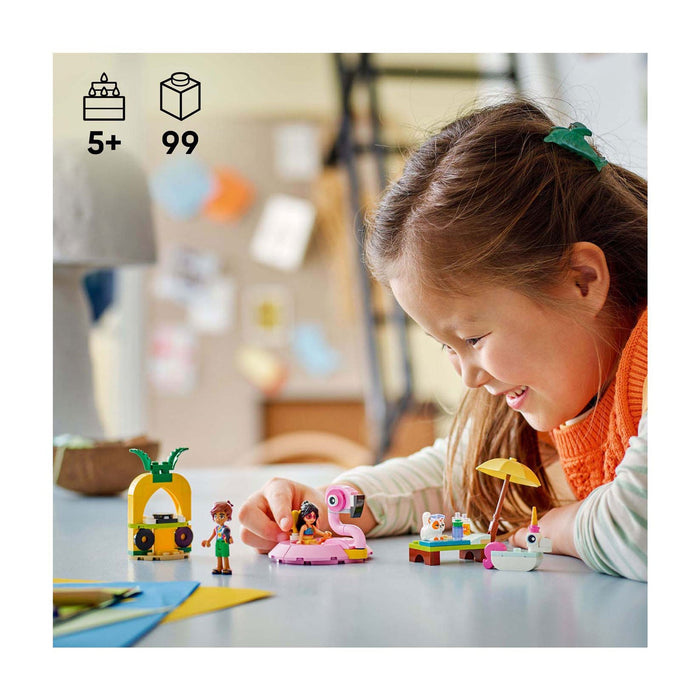 Lego 42658 Friends Zwembadfeest Flamingo+Eenhoorn