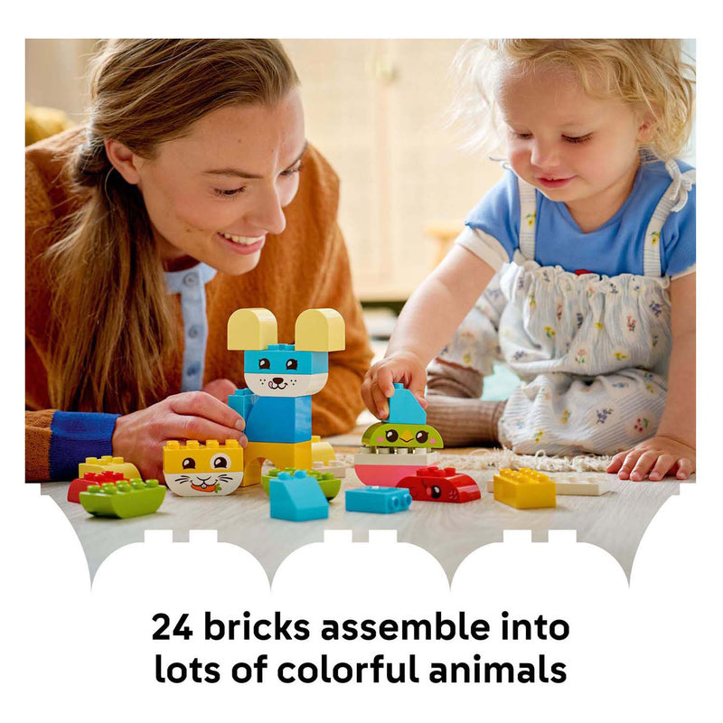 LEGO DUPLO 10477 3-in-1 Mijn eerste creatieve huisdieren
