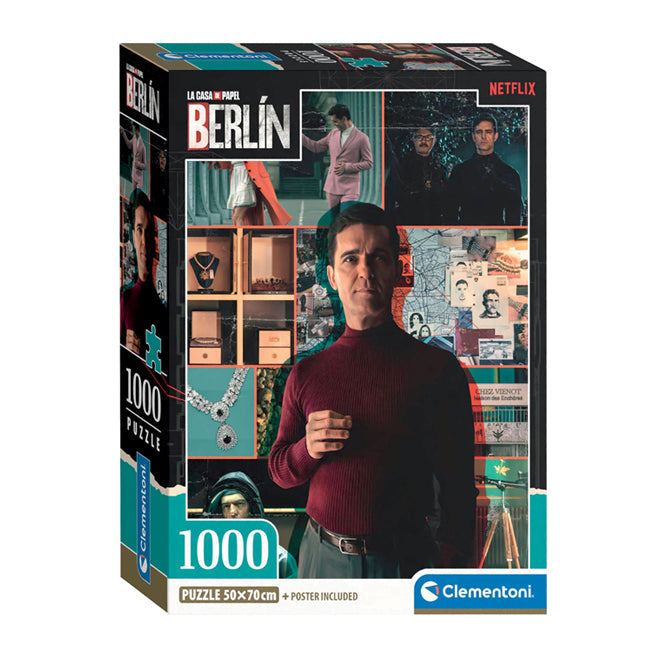 Clementoni Jigsaw Puzzle La Casa de Papel II, 1000 pcs.