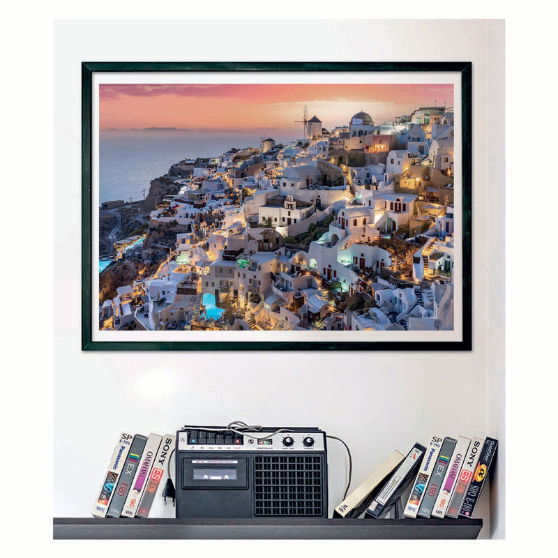 Clementoni Jigsaw Puzzle Shades of Santorini, 1000 pieces.