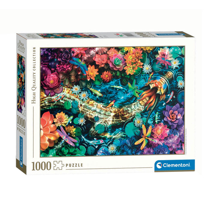 Clementoni Legpuzzel Kunstwerken Koi Rivier, 1000st.