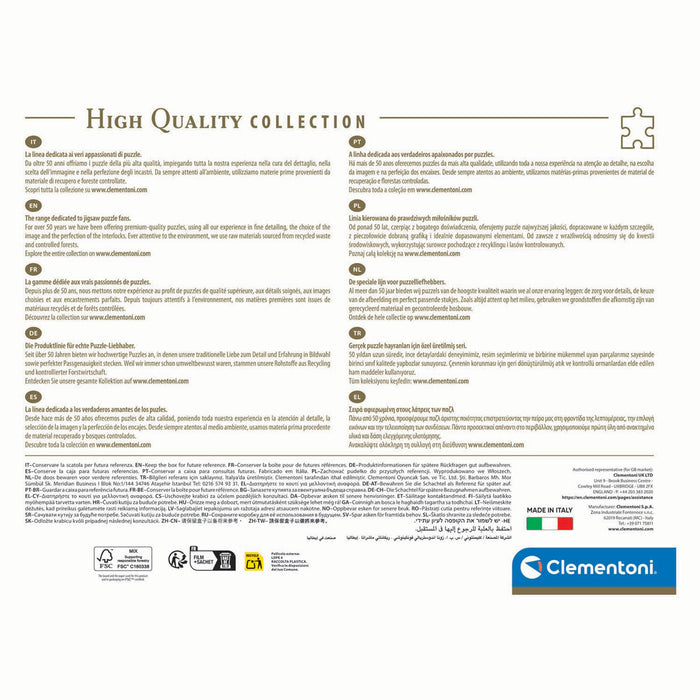 Clementoni Legpuzzel Kunstwerken Koi Rivier, 1000st.