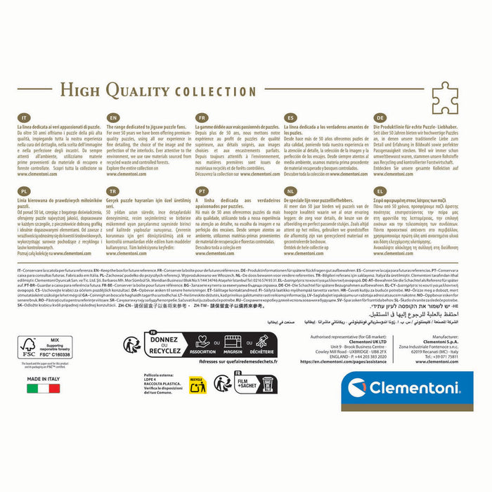 Clementoni Legpuzzel Colorboom Athenaeum, 1000st.