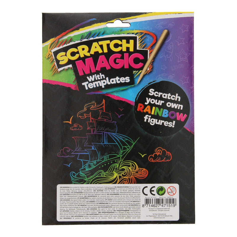 Scratch Set Rainbow Figures