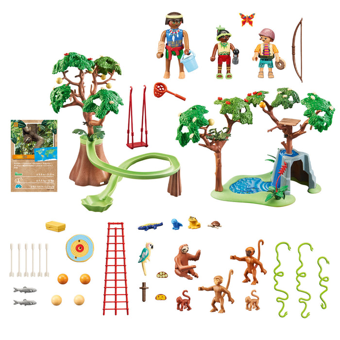 Playmobil Wiltopia - Tropische Junglespeeltuin