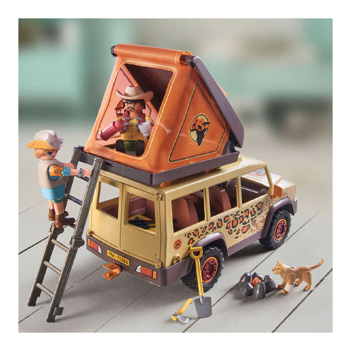 Playmobil Wiltopia met de Terreinwagen bij de Leeuwen - 71293