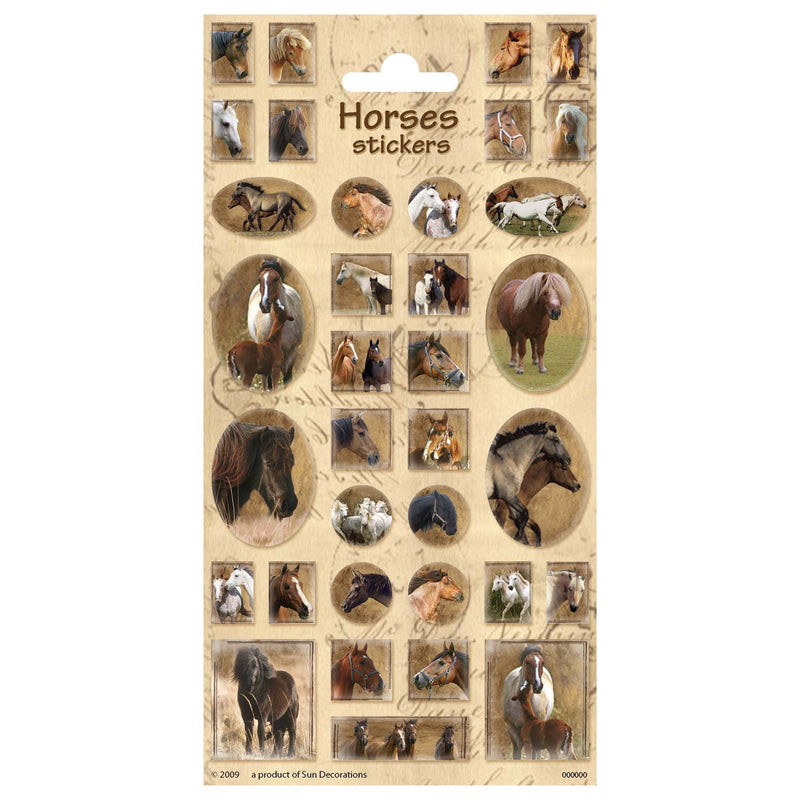 Stickervel Paarden