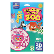 3D Puzzel Foam Wild Dier verpakking uil