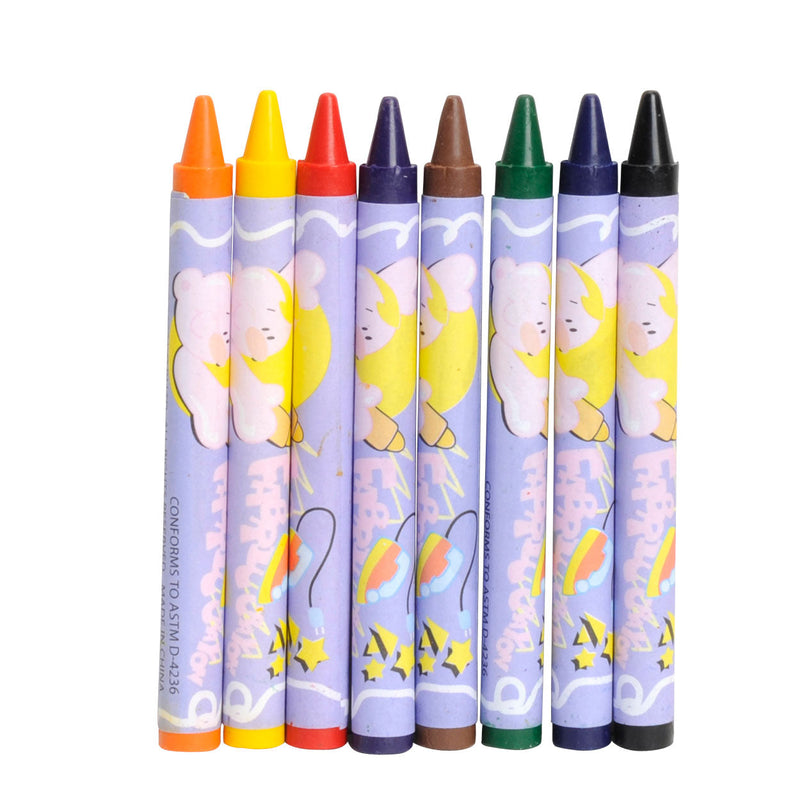 Goki Textil-Wachsmalstifte 8er Set