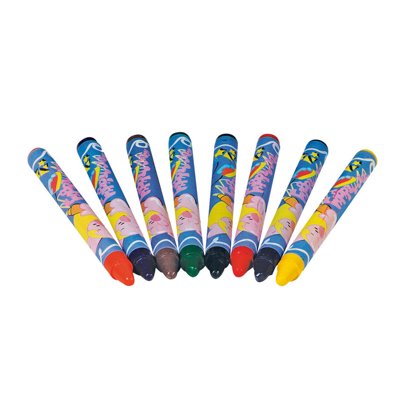 Goki Textil-Wachsmalstifte 8er Set
