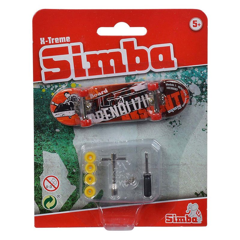 Fingerskateboard X-Treme Farbe mit Zubehör