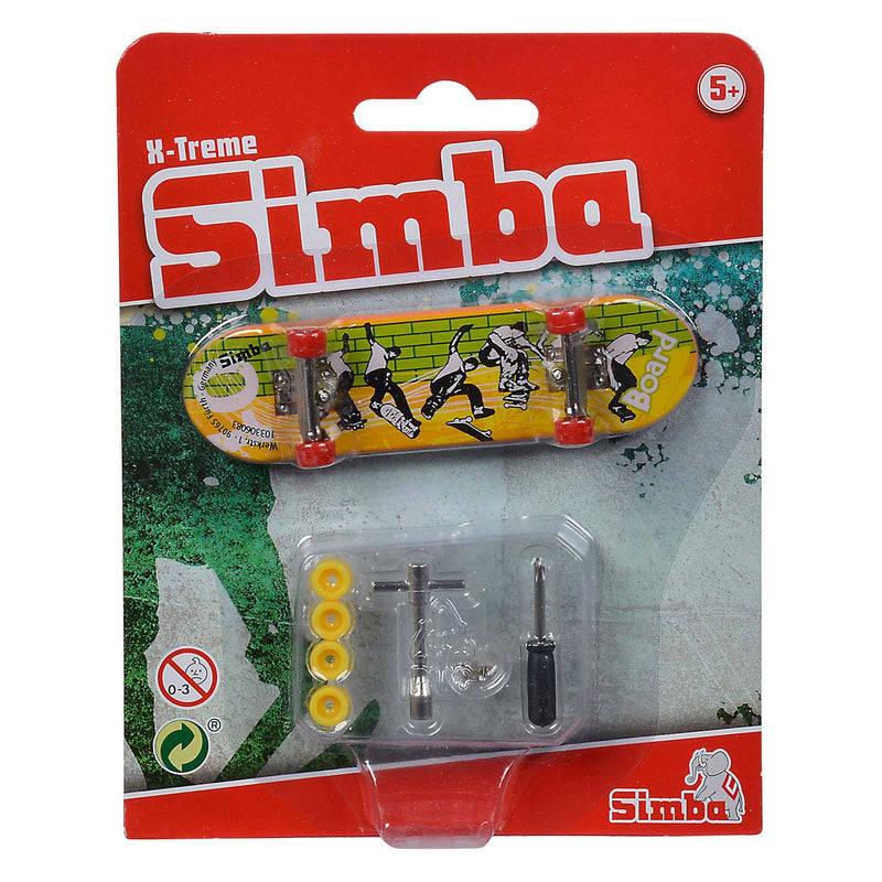 Fingerskateboard X-Treme Farbe mit Zubehör