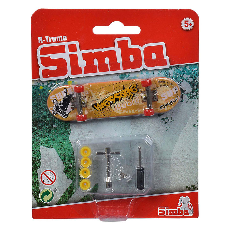 Fingerskateboard X-Treme Farbe mit Zubehör