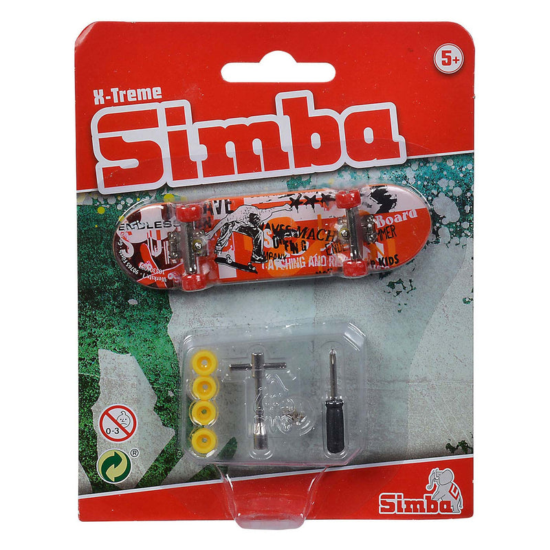 Fingerskateboard X-Treme Farbe mit Zubehör
