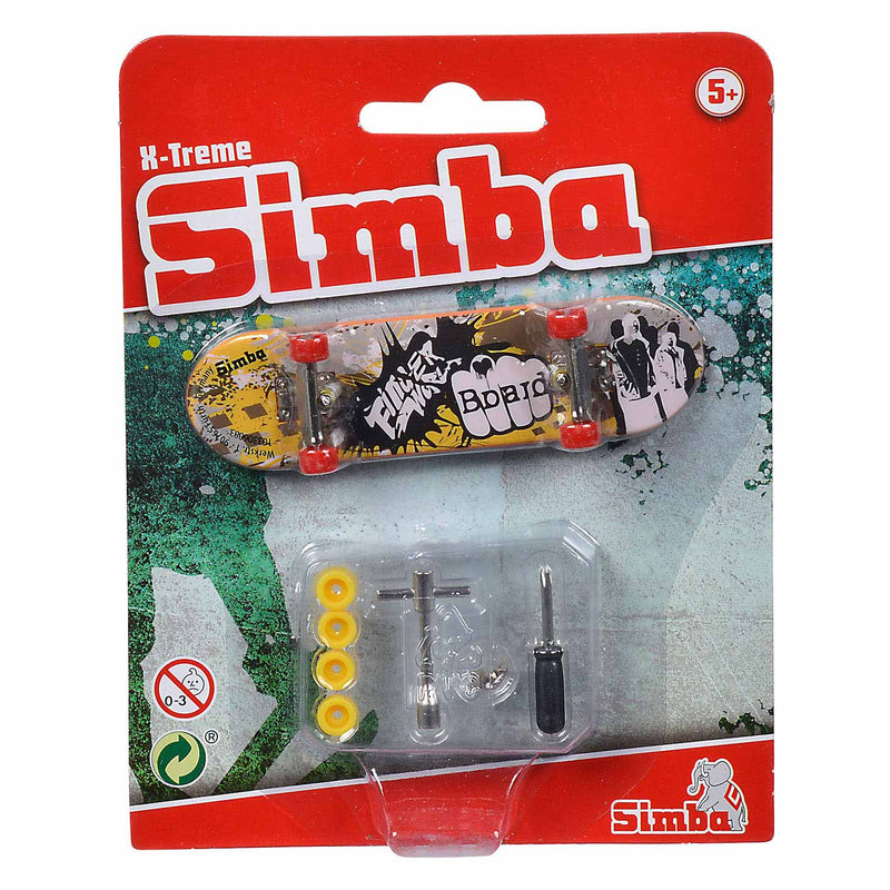 Fingerskateboard X-Treme Farbe mit Zubehör