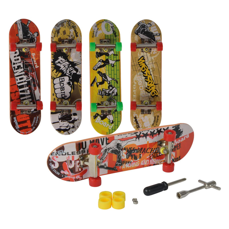Fingerskateboard X-Treme Farbe mit Zubehör