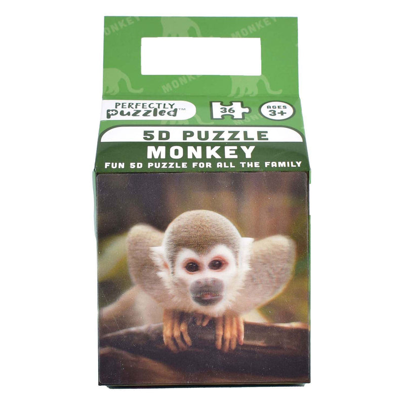 5D Dieren Puzzel Monkey