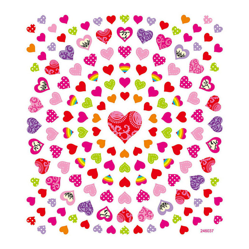 Stickers Kleine Harten 1 Vel