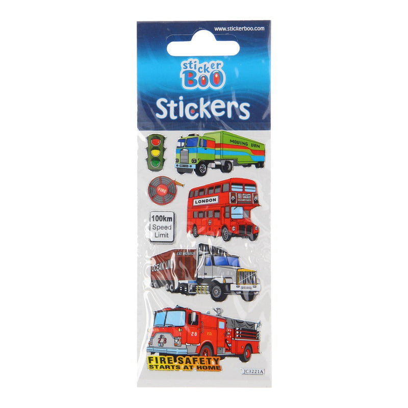 Vehicles sticker sheet