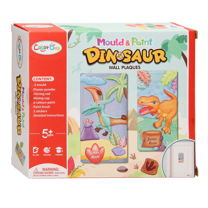 Plaster Casting &amp; Painting Dino