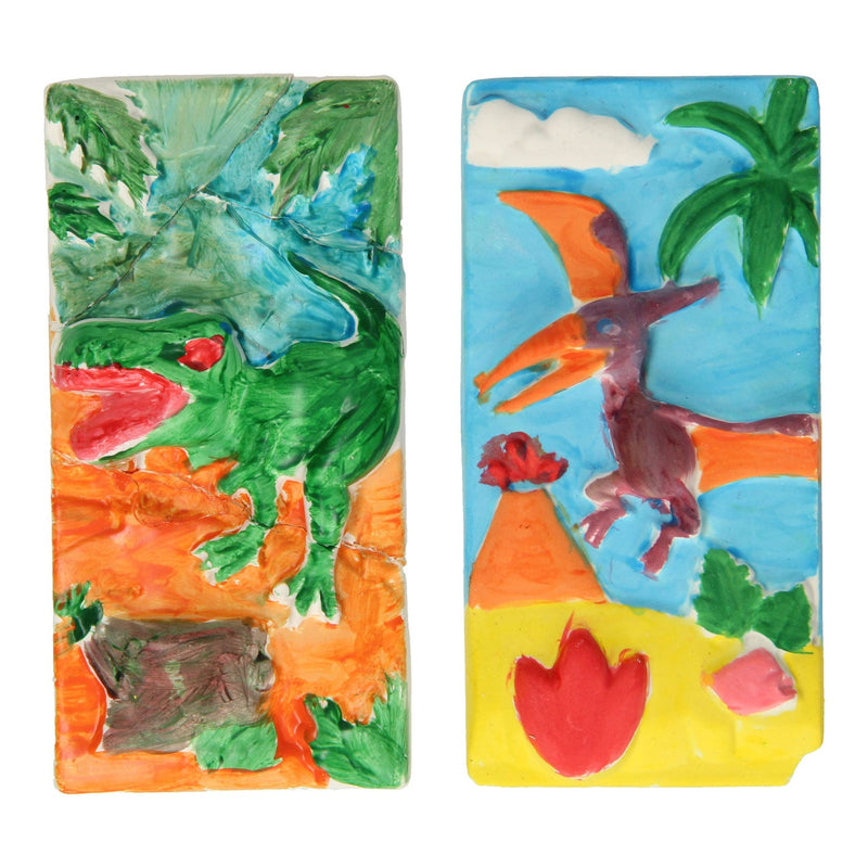 Plaster Casting &amp; Painting Dino