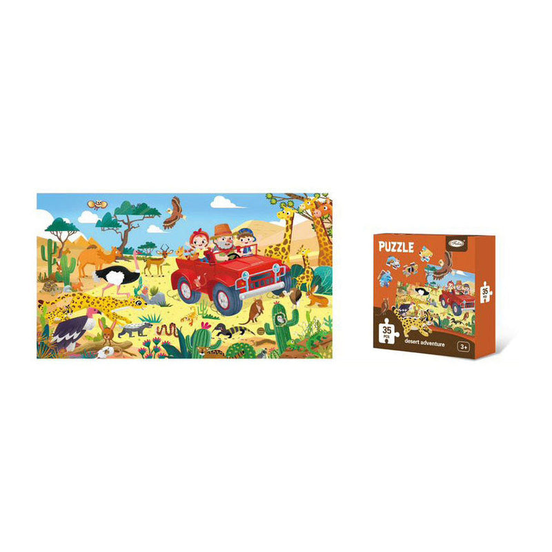 Mini Puzzel Thema van 35 stukjes