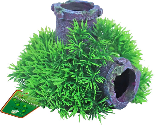 Boon Aqua Deco Ornament Bubbel Green Moss Plant