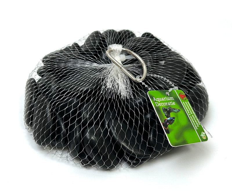 Boon Aqua Deco Pebbles Anthracite - Aquariumdecoratie