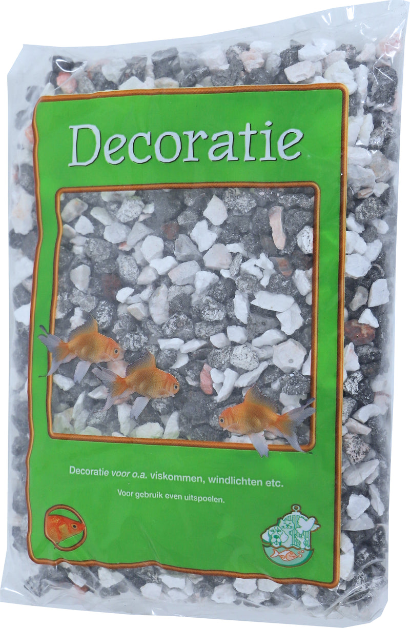 Boon Aqua Deco Split Mix Zwart Wit Grijs Aquariumdecoratie