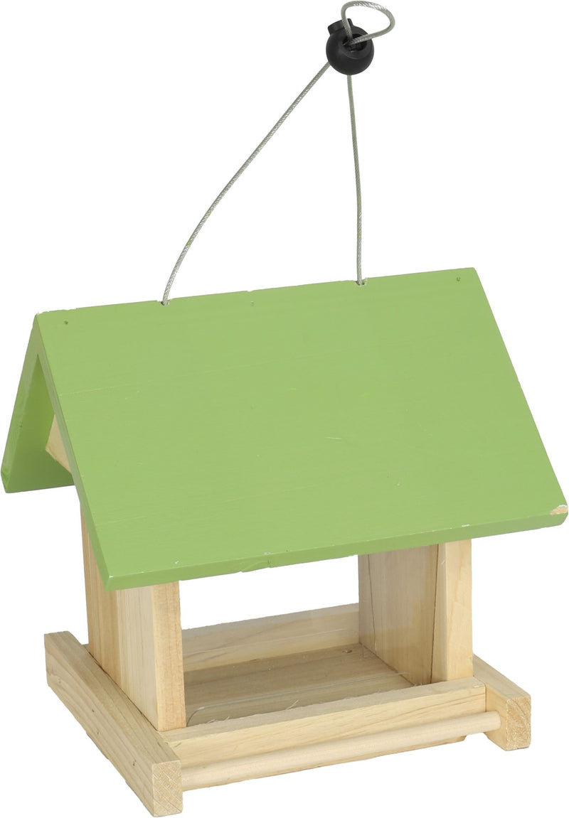 Boon voerdispencer hout lichtgroen dak 20 cm