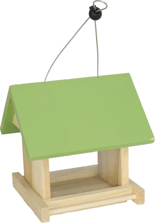 Boon voerdispencer hout lichtgroen dak 20 cm