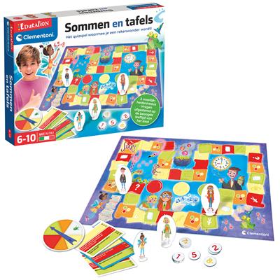 Clementoni Educational Game Sums and Tables
