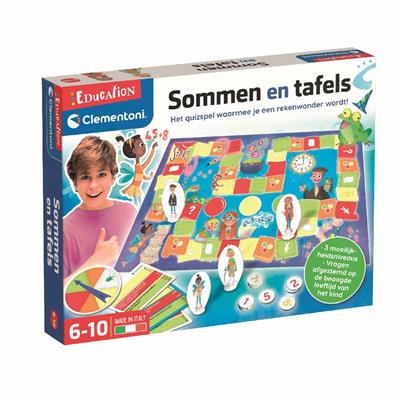 Clementoni Educational Game Sums and Tables